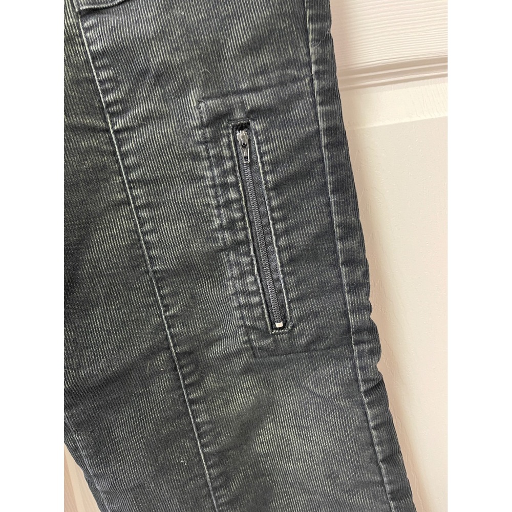 Athleta Cargo Pants Womens 8 Blue Green Corduroy Utility Color Shift - Picture 4 of 17